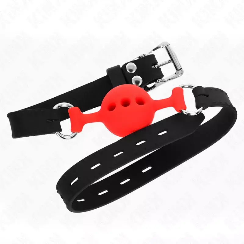 Кляп KINK COLLAR & GAG Full Silicone 55x2 см 4 см Photo 3