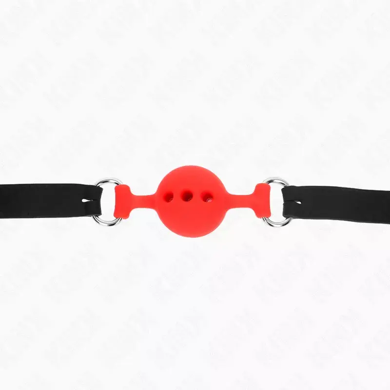 Кляп KINK COLLAR & GAG Full Silicone 55x2 см 4 см Photo 5