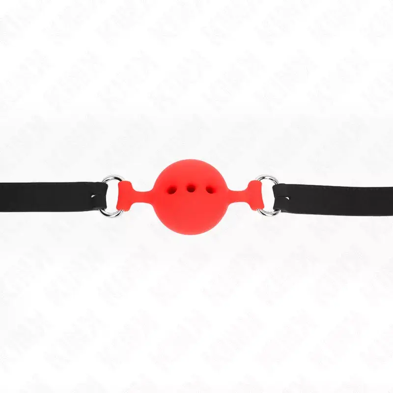 Кляп KINK COLLAR & GAG Полный силикон D-240818 Photo 4