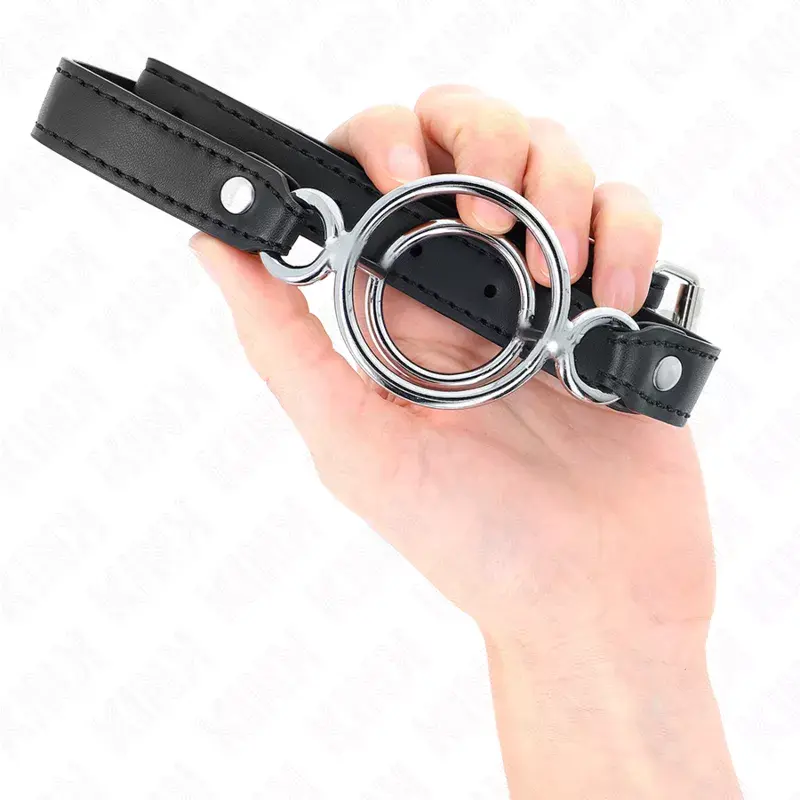 Кляп KINK COLLAR & GAG D-240833 — шар 5 см Photo 4
