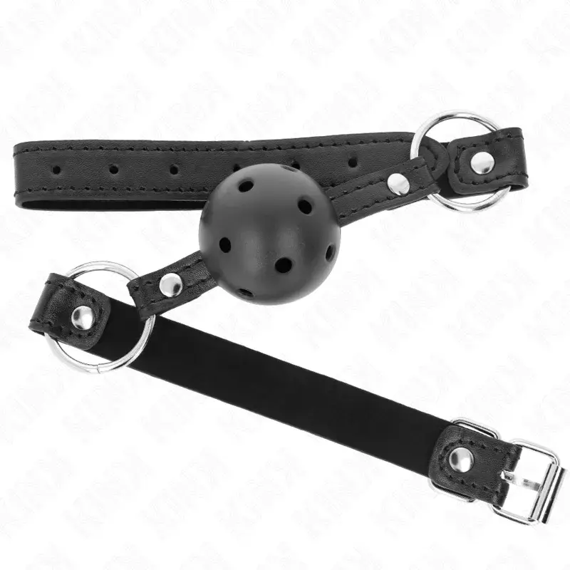 Мордочка-шар KINK COLLAR & GAG модель 1 — 4,5 см Photo 2