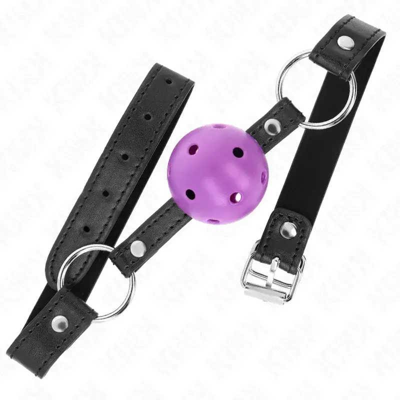 Кляп KINK COLLAR & GAG Шар полый 4,5 см Photo 2