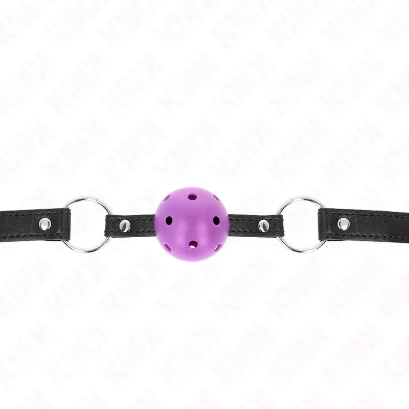 Кляп KINK COLLAR & GAG Шар полый 4,5 см Photo 3