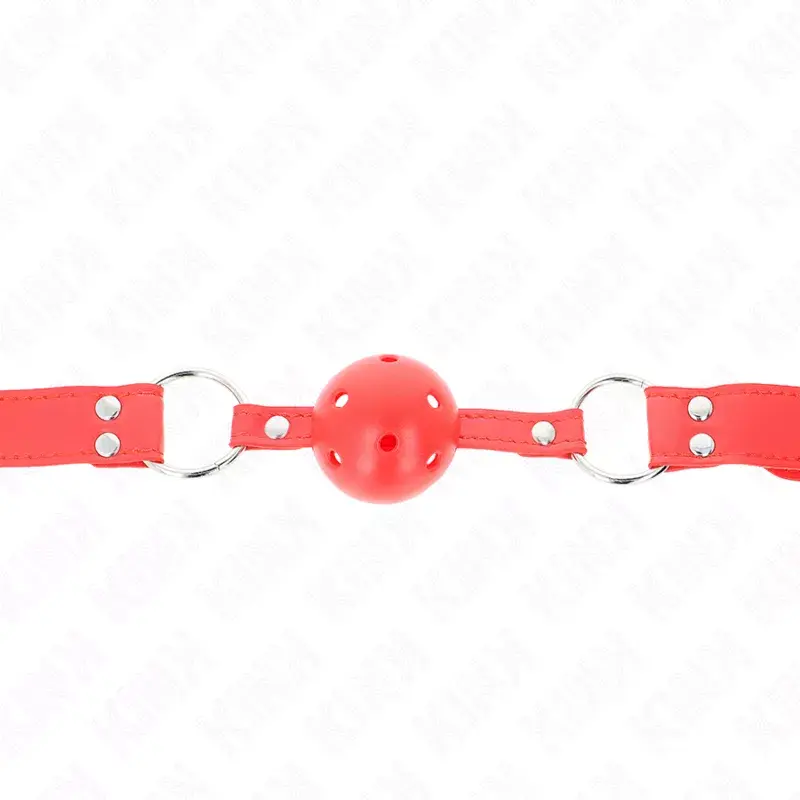 KINK COLLAR & GAG Ball Gag Complete 62 x 2 см Photo 3