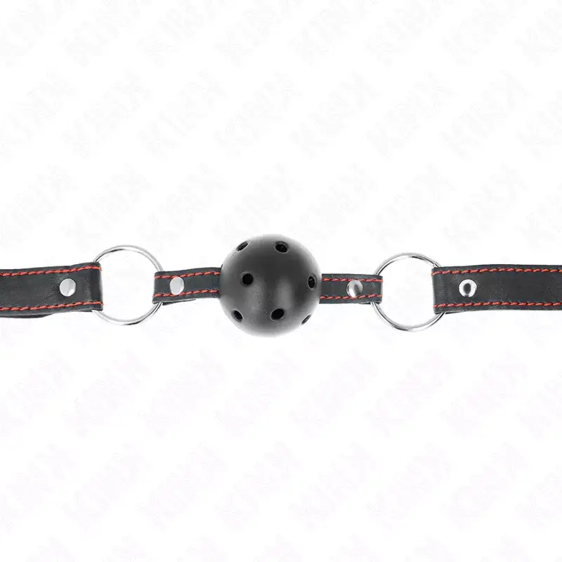 Кляп-шар KINK COLLAR & GAG Model 2 — 65 x 2,5 см Photo 4