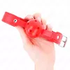 Кляп KINK COLLAR & GAG красный 4,5 см, ремешок 65x2,5 см Photo 3