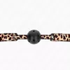 Кляп KINK COLLAR & GAG Leopard дышащий шар 4,5 см Photo 5