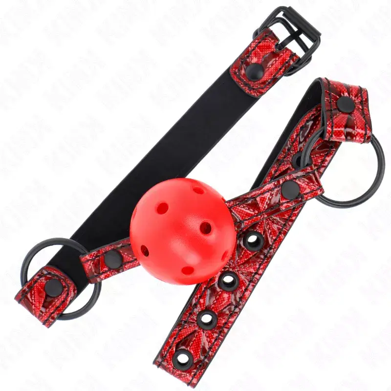 Кляп KINK COLLAR & GAG шар 4,5 см Photo 2
