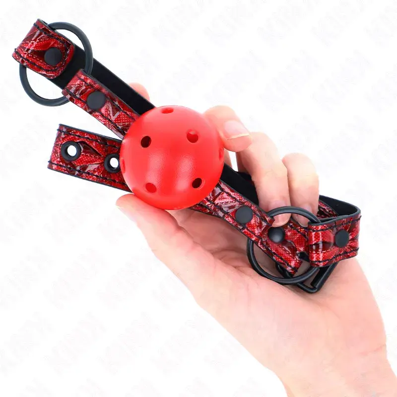 Кляп KINK COLLAR & GAG шар 4,5 см Photo 4