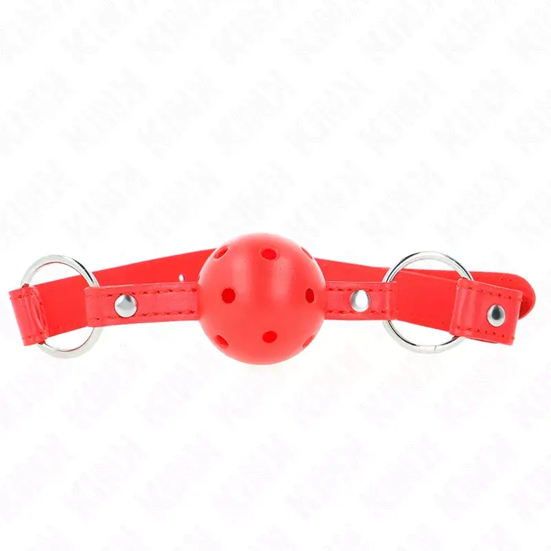 KINK COLLAR & GAG KINK 4 см дышащий кляп-шар Photo 3