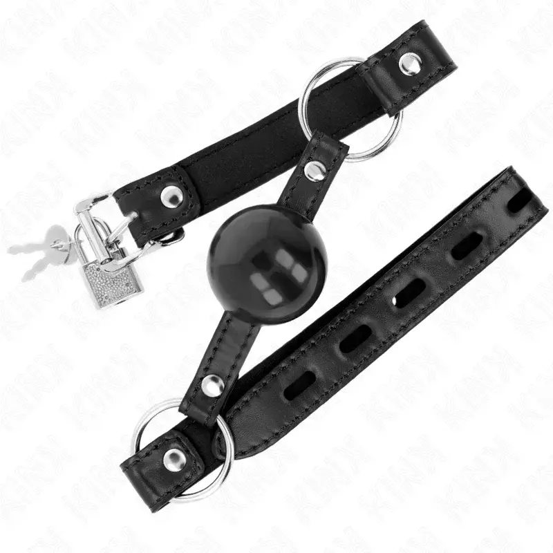 Кляп-шар KINK COLLAR & GAG D-240864 Photo 2