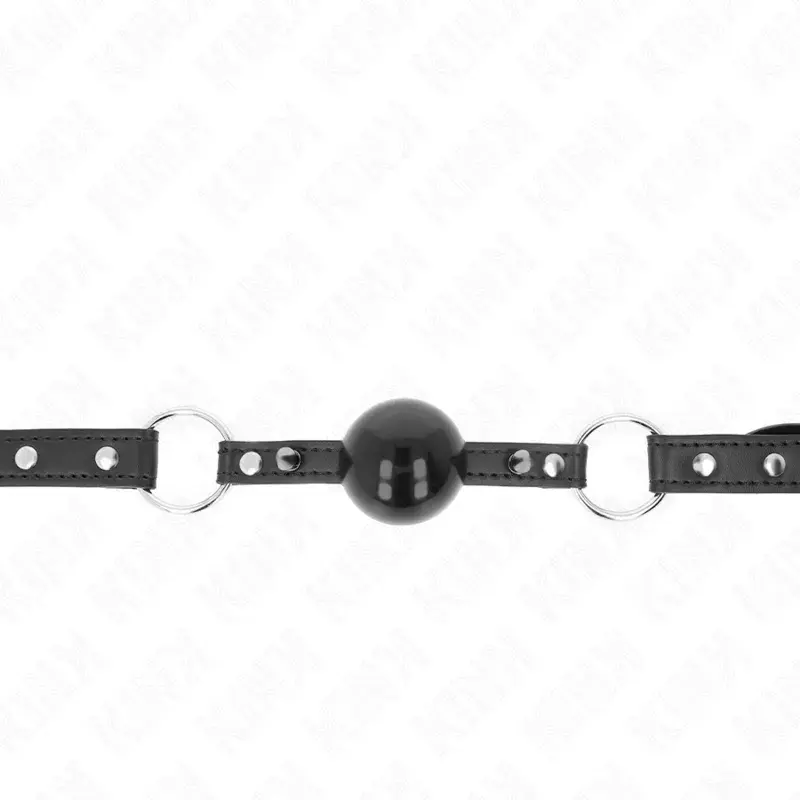 Кляп KINK COLLAR & GAG D-240867 — шар 4 см Photo 3