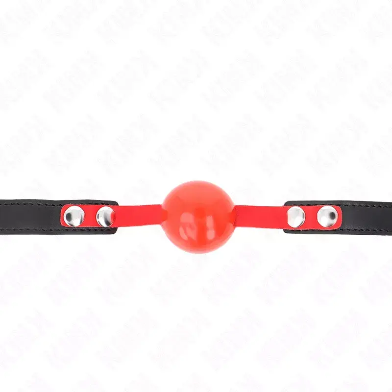 Кляп KINK COLLAR & GAG KINK SOFT TPE 4 см модель 4 Photo 3