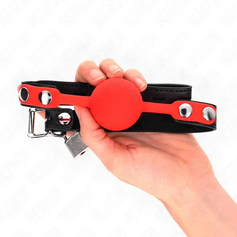 KINK COLLAR & GAG D-240878 силиконовый кляп Photo 2