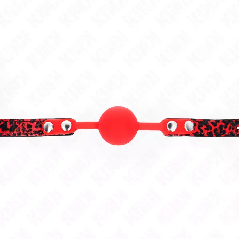 Кляп KINK SILICONE BALL 4 см Модель 2 Photo 4