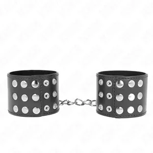 Наручники KINK Синтетические Черные Регулируемые 19-24 см x 5.5 см