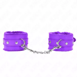Rokudzelži KINK Ar kažokādas oderi Violets Regulējams 17-29 cm x 6 cm