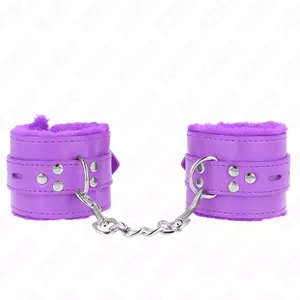 Rokudzelži KINK Ar vilnas oderi Violets Regulējams 17-29 cm x 6 cm