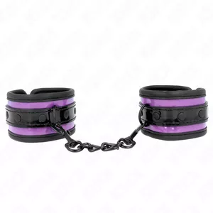 Наручники KINK Неопрен Светло-фиолетовые 21-28 см x 5 см
