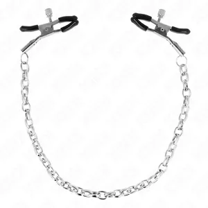 Зажимы для сосков KINK NIPPLE GRIP D-240950 с толстой цепочкой 30 см
