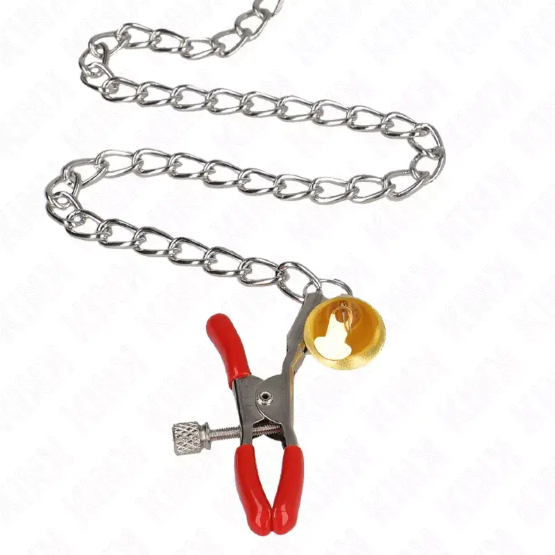 Зажимы для сосков и клитора KINK NIPPLE GRIP BELL Photo 4