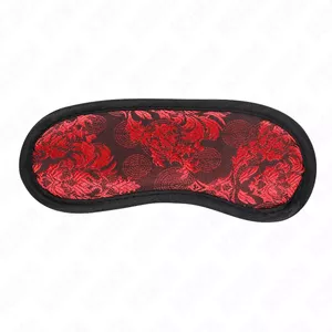 Acu maska KINK MASKED ALLURE SCANDAL 18.5 x 8 cm — mīksta gaismas bloķējoša maska