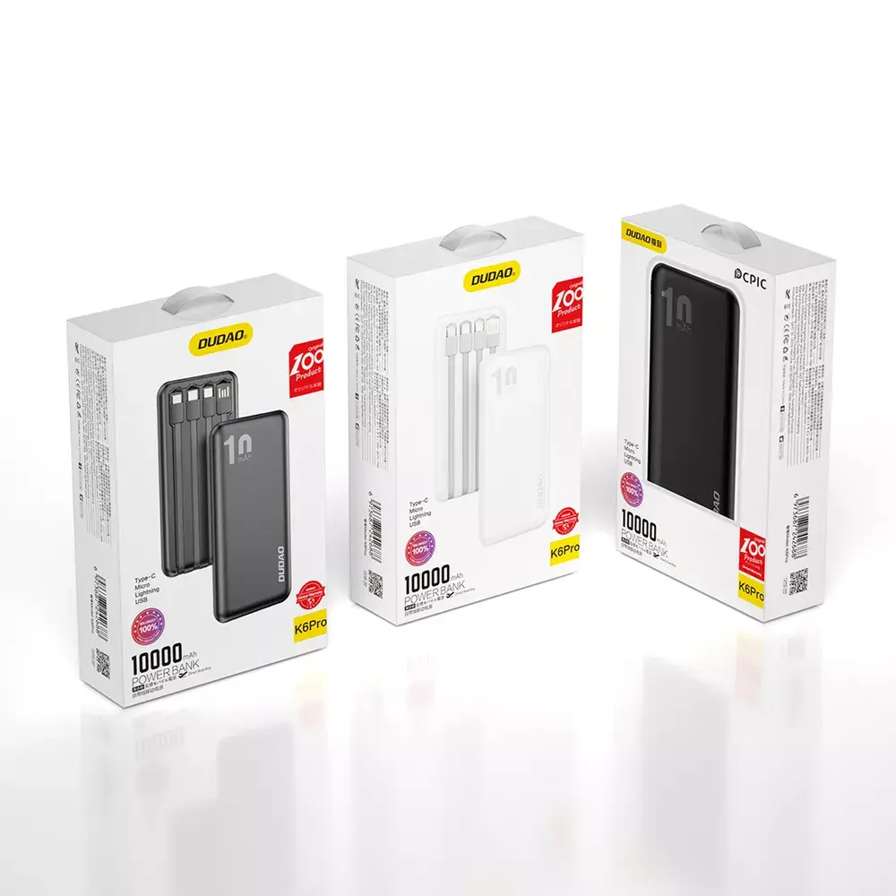 Portable Charger DUDAO K6Pro Photo 3