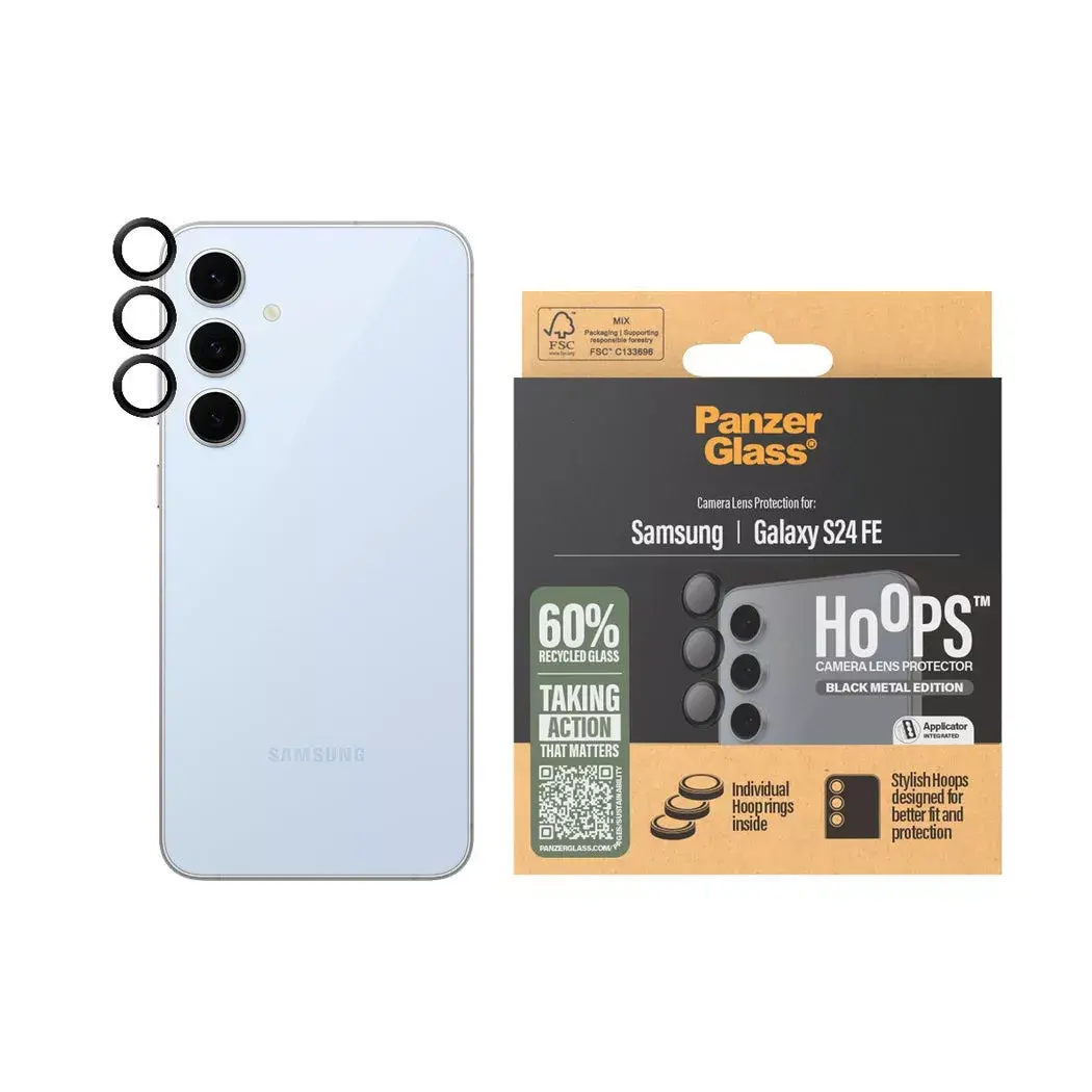 Защитное стекло и защитник объектива PanzerGlass Galaxy S24 FE Photo 2