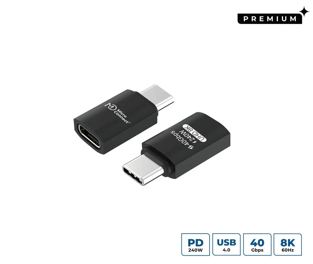 MicroConnect USB4-CCF-240W USB kabelis USB4 Gen