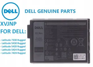 Laptop battery Dell XVJNP 53.5Wh 3-cell Lithium-Ion for compatible Dell notebooks