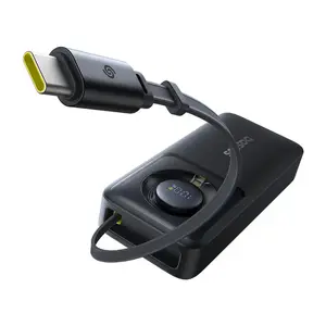 Портативный пауэрбанк Baseus OS Free2Pull 10000 mAh, выход 30W, USB-C/USB-A