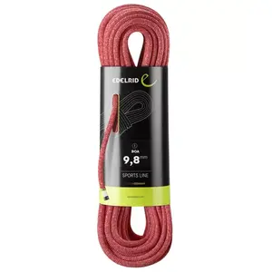 Climbing Rope Edelrid 710790802000 Red 80000 mm 9.8 mm Polyamide