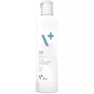 Hypoallergenic shampoo VETEXPERT 250 ml for dogs and cats — purifying, all coat types, any age