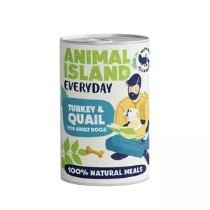 Консервы для собак animal island Everyday — индейка и перепел, 400 г