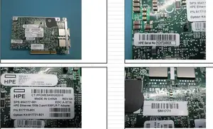Network adapter HP BCM57416 10Gb 2-Port FLR-T, dual-port 10 Gigabit Ethernet PCIe