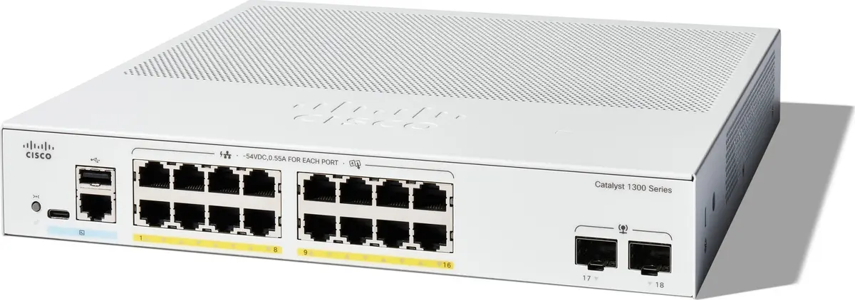 Pārvaldāms L2/L3 Gigabit Ethernet slēdzis Cisco