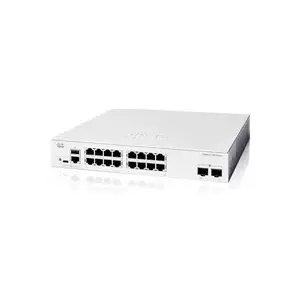 Switch Cisco Catalyst C1300-16T-2G 16x Gigabit Ethernet 2x SFP fanless
