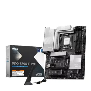 Motherboard MSI PRO Z890-P WIFI Intel Z890 LGA 1851 ATX, DDR5, 4×DIMM, 256GB, Wi‑Fi 7, 5Gb LAN, 4×M.2