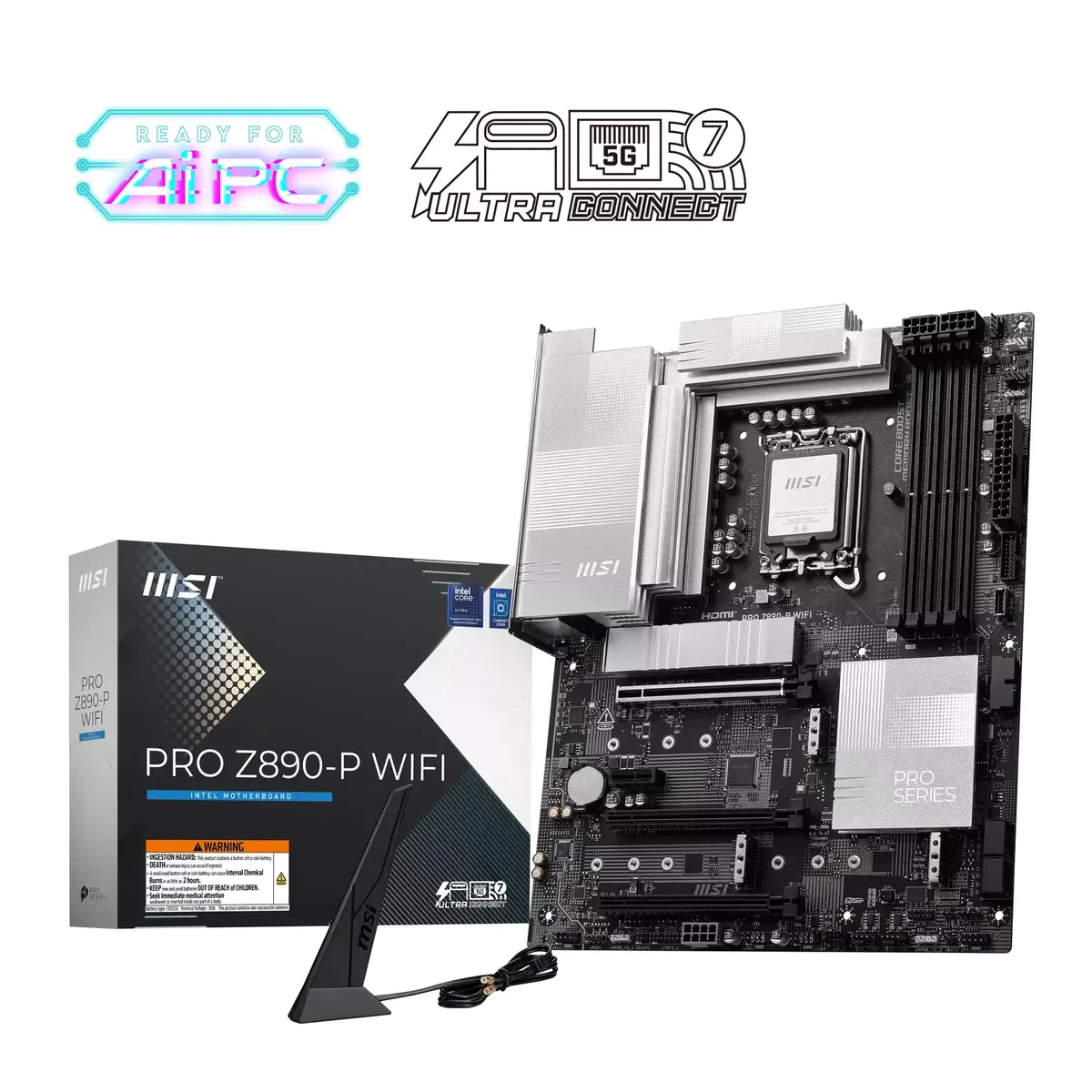 MSI PRO Z890-P WIFI motherboard Photo 2
