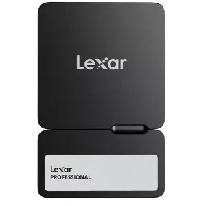 External SSD Lexar Professional Go Portable 1TB USB 3.2 — up to 1050 MB/s read, 1000 MB/s write