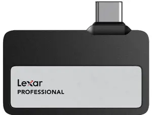 Lexar SL400 Go Portable external solid state drive 2 TB USB Type-C 3.2 Gen 2 Black 1050 MB/s read speed