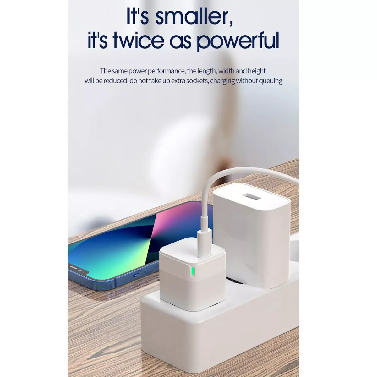 Jellico C40 Mini PD 20W QC 3.0 USB-C 3A зарядное Photo 8