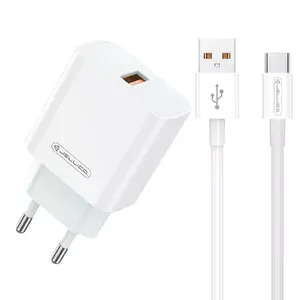 Charger Jellico AK-165 USB 22.5W QC 3.0 with 1m USB–USB‑C cable