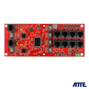 PoE pārslēdzējs Atte xPoE-10-20A-OF 10 porti, kopējais PoE barošanas buds 20A
