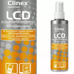 LCD screen and monitor cleaner Clinex CLINEX LCD 200ML liquid for phones and displays