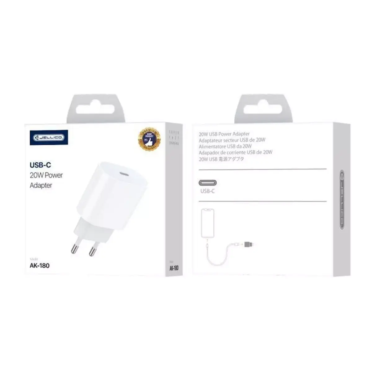 Charger Jellico AK-180 20W USB-C Photo 8