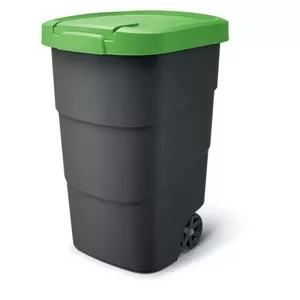 Trash Can Prosperplast NBWB90-362C Green 90 L — outdoor/indoor waste bin