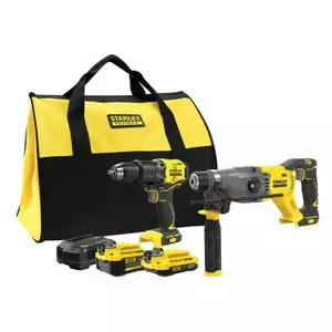 Screwdriver STANLEY ST KIT V20 SFMCK216MDS (SFMCD715 + SFMCH900) 1x4.0Ah 1x2.0Ah