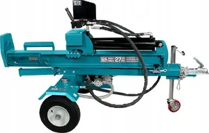 Log Splitter könner & söhnen KS 27THG 65/55 Electric 2700W, hydraulic wood splitter 65 cm stroke, 55 ton force