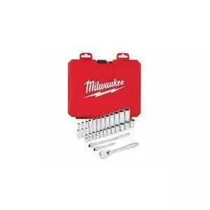 Набор торцевых головок с трещоткой MILWAUKEE 1/2" – 4932471864, привод 1/2 дюйма, комплект ключей